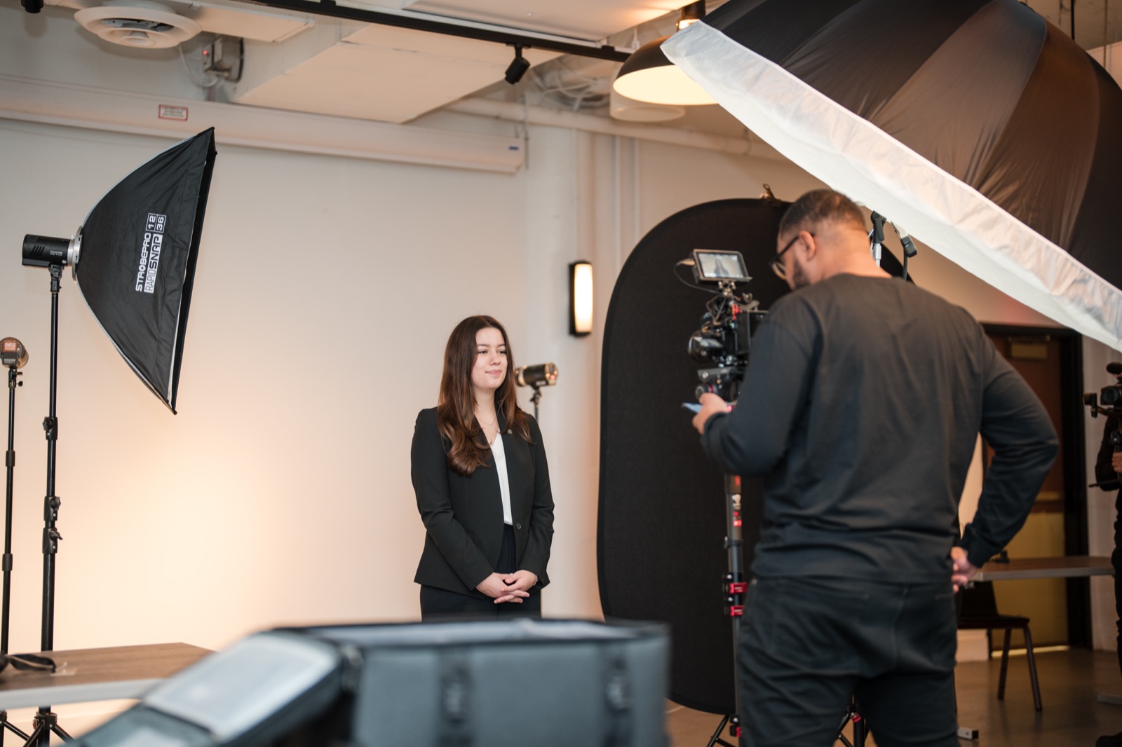 Professional lighting setup